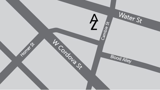 231 Cambie St. Vancouver BC Canada V6B 5A4